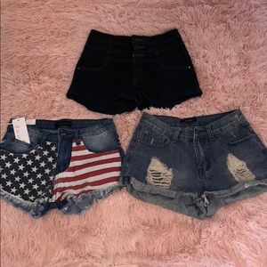American Bazi, Evenuel, refuge jean shorts